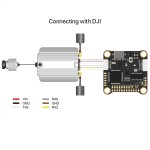 Wholesale Foxeer F722 V4 MPU6000 8S Dual BEC Barometer X8 Flight Controller 30.5X30.5mm 4mm 8S for Drones DIY Parts